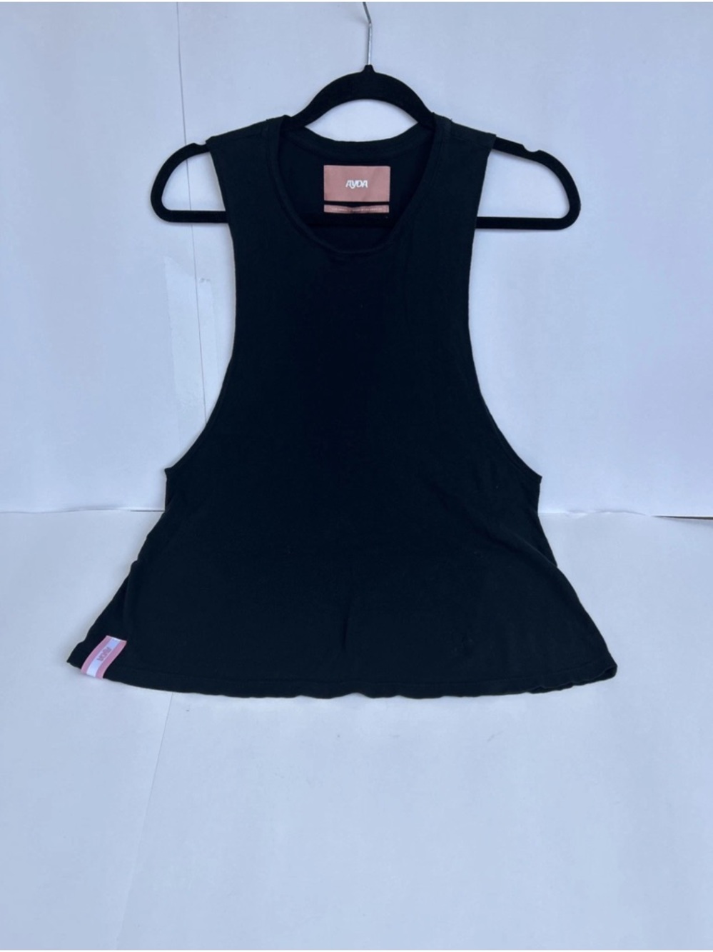 AVIA Black Women's Muscle Tank - Sleek Active Staple